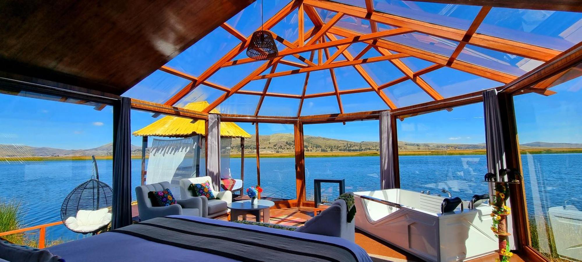 Kay Pacha Lodge Lago Titicaca All Inclusive Puno Zimmer foto