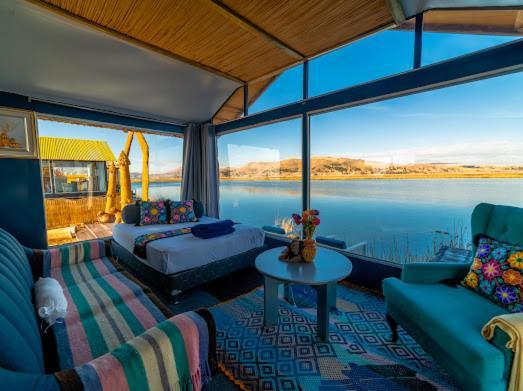 Kay Pacha Lodge Lago Titicaca All Inclusive Puno Zimmer foto