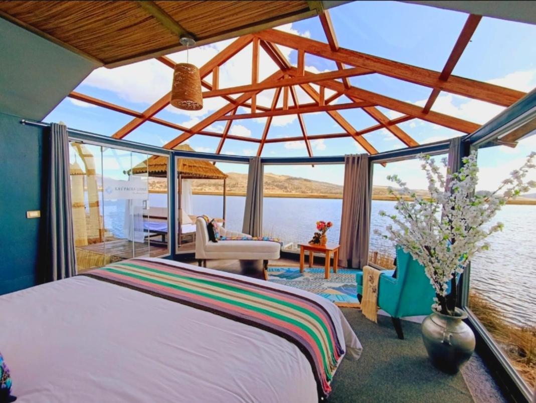 Kay Pacha Lodge Lago Titicaca All Inclusive Puno Zimmer foto