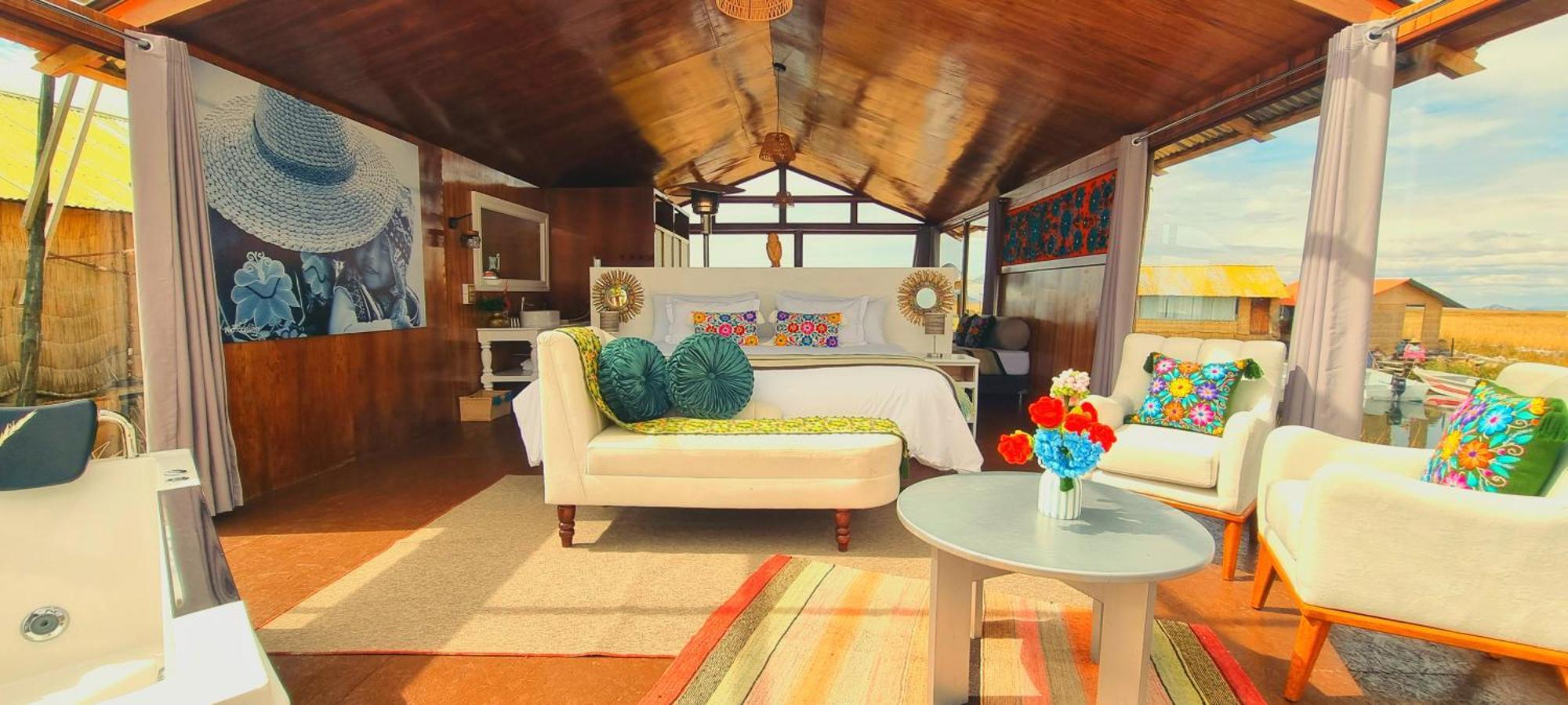 Kay Pacha Lodge Lago Titicaca All Inclusive Puno Zimmer foto